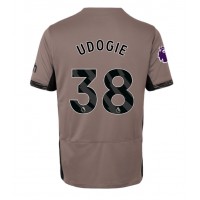 Tottenham Hotspur Destiny Udogie #38 Tredjedrakt Dame 2023-24 Kortermet